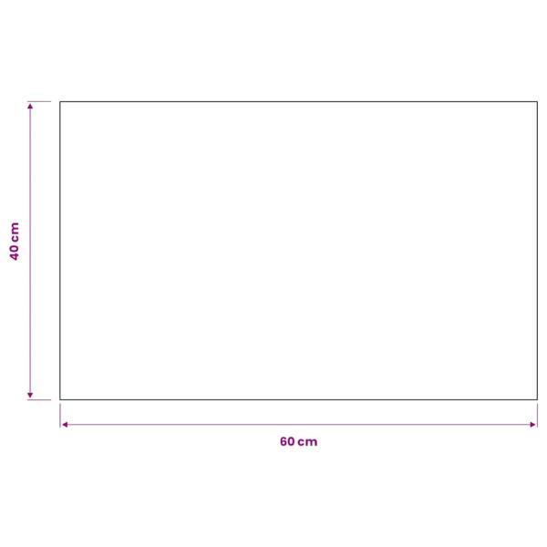 Schmutzfangmatte Rechteckig Getuftet 40x60 cm Anthrazit
