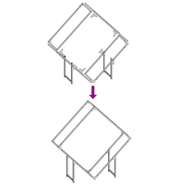 Brennholzregal Schwarz 100x25x100 cm Kaltgewalzter Stahl
