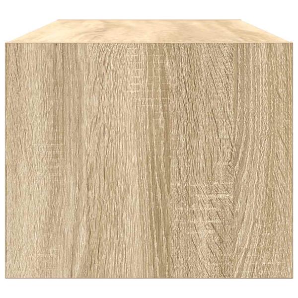 TV-Schränke 2 Stk. Sonoma-Eiche 80x31x25,5 cm Holzwerkstoff