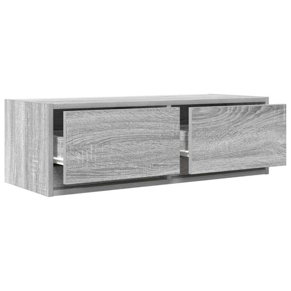 TV-Schrank Grau Sonoma 80x31x25,5 cm Holzwerkstoff