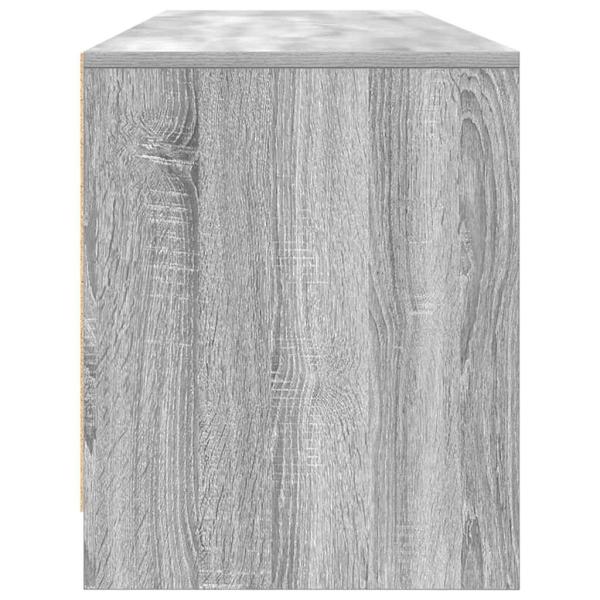 TV-Schrank Grau Sonoma 188,5x41x50 cm Holzwerkstoff