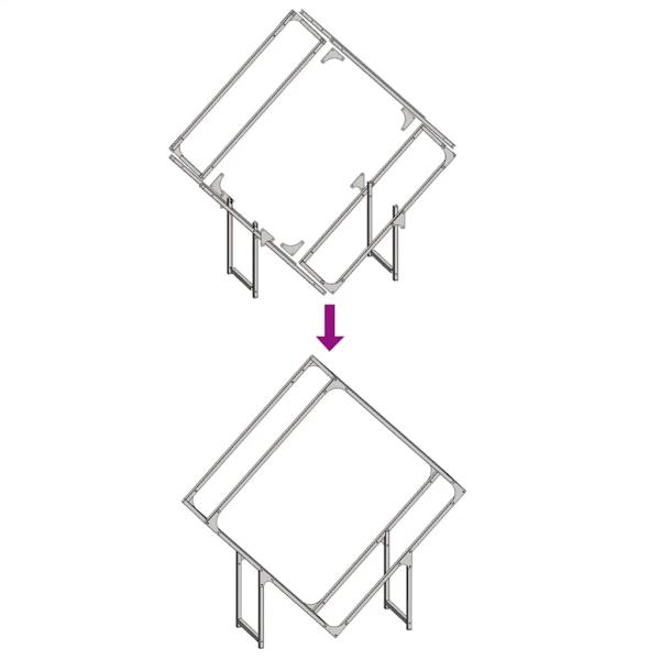 Brennholzregal Olivgrün 100x25x100 cm Kaltgewalzter Stahl