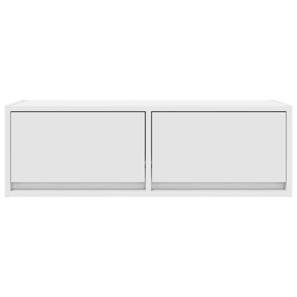 TV-Schrank Weiß 80x31x25,5 cm Holzwerkstoff