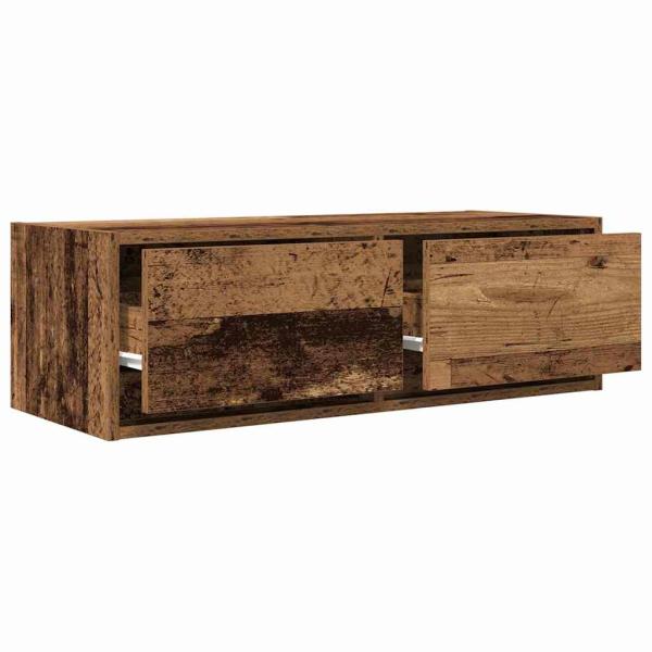 TV-Schrank Altholz-Optik 80x31x25,5 cm Holzwerkstoff