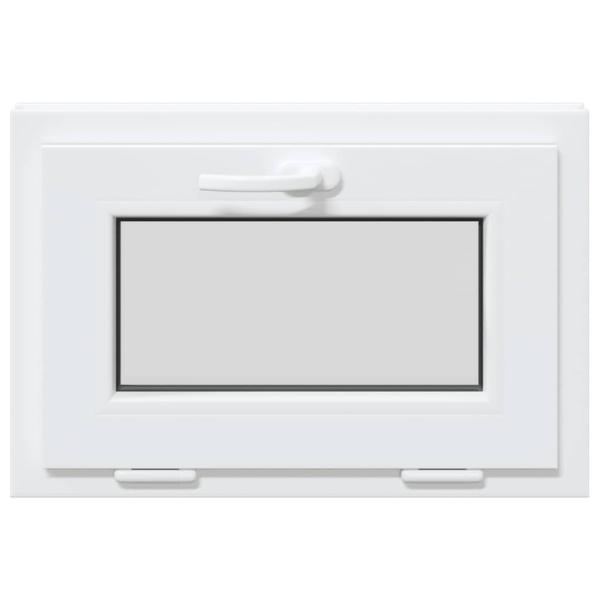 Kellerfenster RISOR 60x40 cm Kipp 2-fach Verglasung Weiß