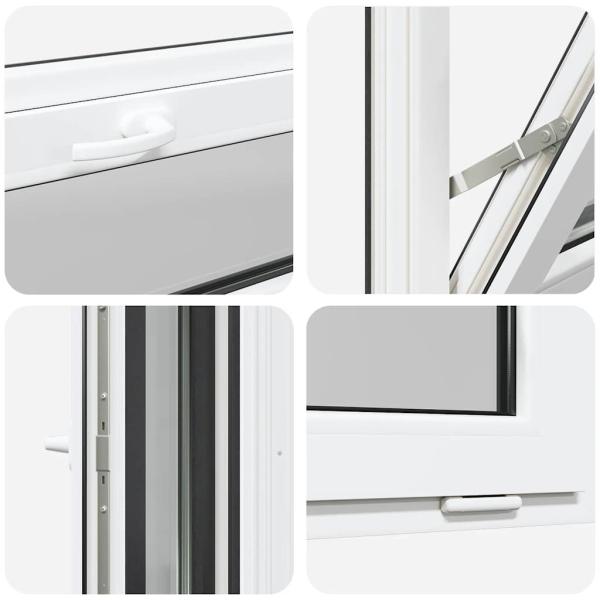 Kellerfenster RISOR 110x40 cm Kipp 2-fach Verglasung Anthrazit