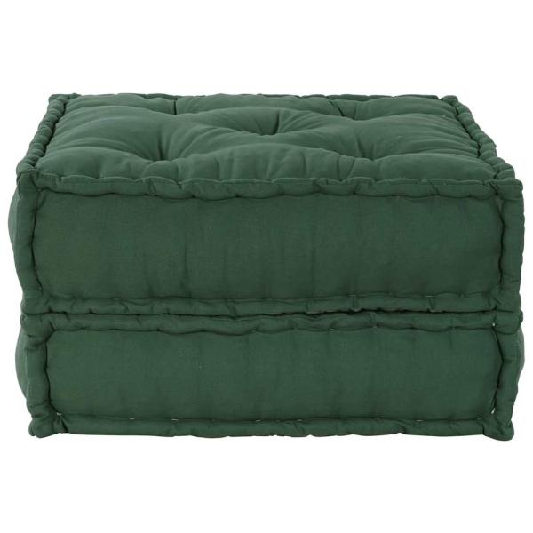 Pouf Modular Grün 70x70x36 cm Stoff