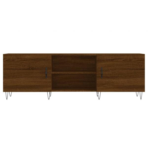 TV-Schrank Braun Eichen-Optik 150x30x50 cm Holzwerkstoff