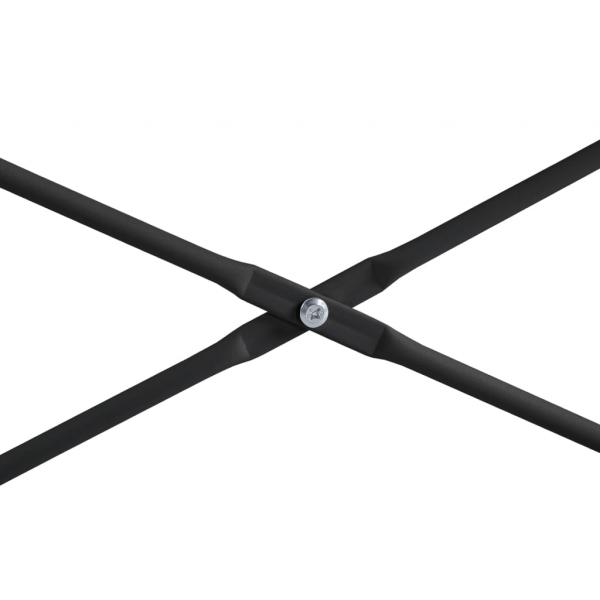 Computertisch Schwarz und Eiche-Optik 110x60x70cm Holzwerkstoff