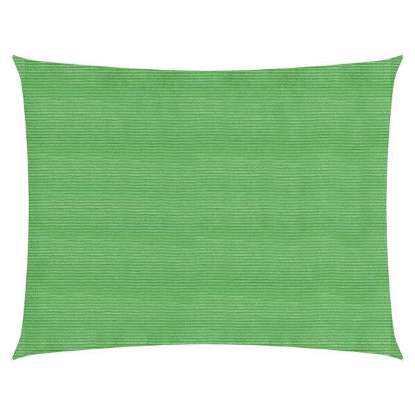 ARDEBO.de - Sonnensegel 160 g/m² Hellgrün 2,5x3 m HDPE