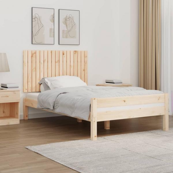 ARDEBO.de - Wand-Kopfteil 108x3x60 cm Massivholz Kiefer