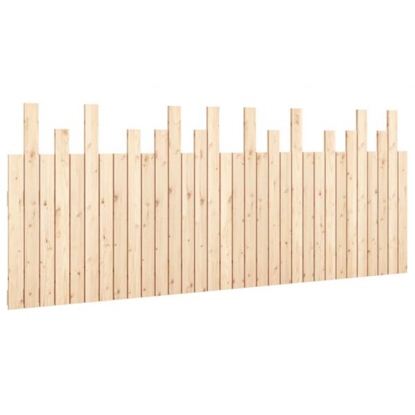 Wand-Kopfteil 204x3x80 cm Massivholz Kiefer