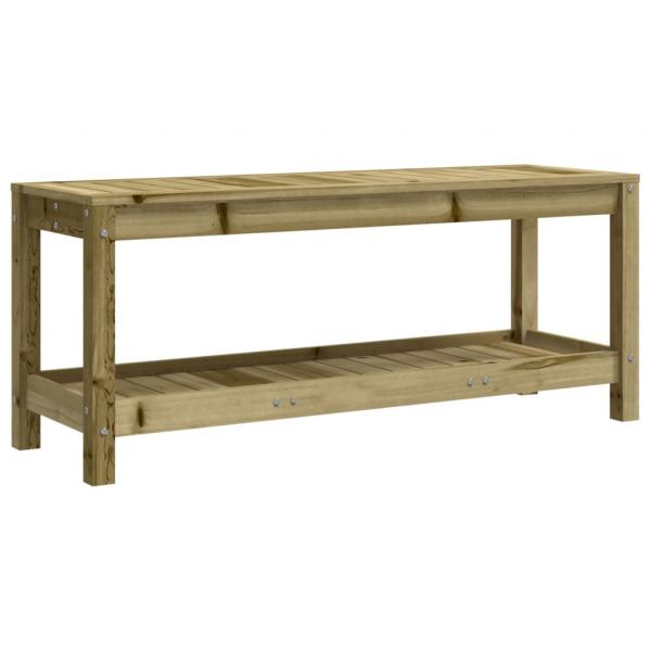 Gartenbank 108x35x45 cm Imprägniertes Kiefernholz