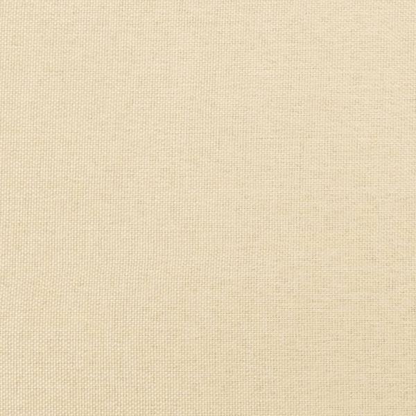 Schlafsofa 2-Sitzer Creme Stoff