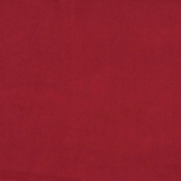 Schlafsofa 2-Sitzer Weinrot Samt
