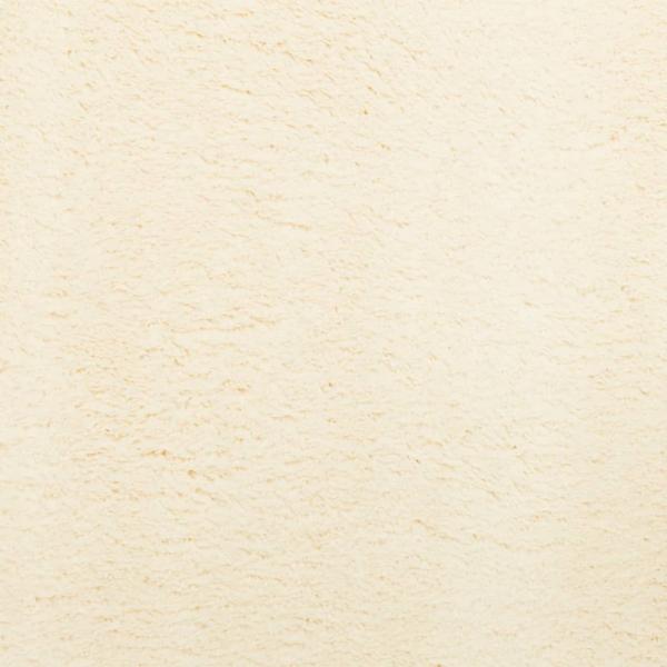 Teppich HUARTE Kurzflor Weich und Waschbar Creme 80x200 cm