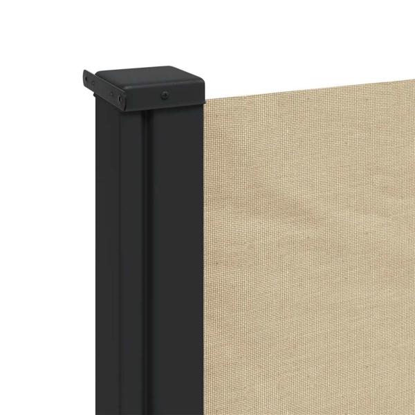 Seitenmarkise Ausziehbar Beige 100x300 cm