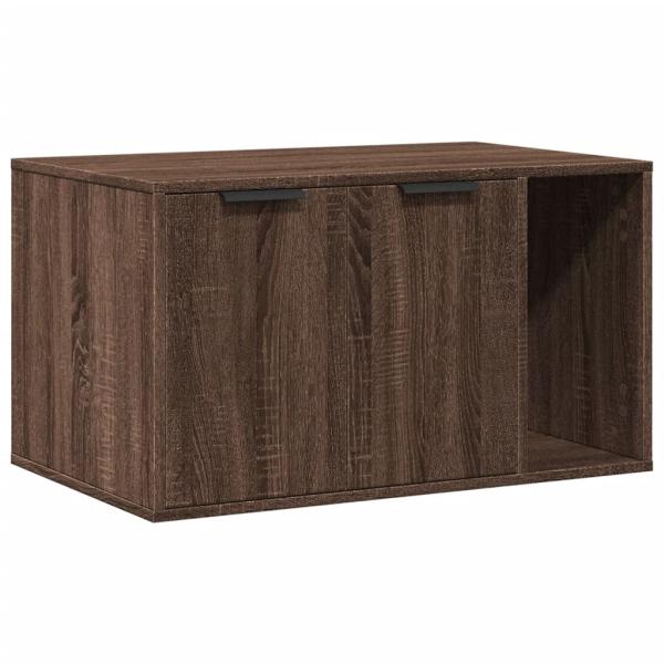 Katzenklo Eichen-Optik 80x50x45 cm Holzwerkstoff