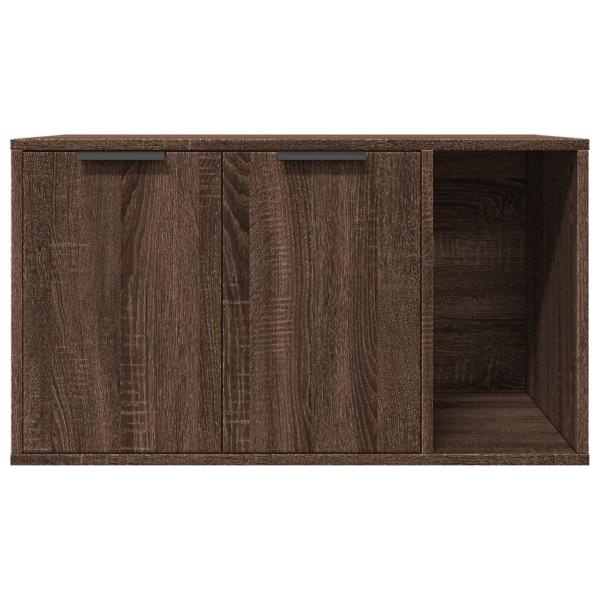 Katzenklo Eichen-Optik 80x50x45 cm Holzwerkstoff