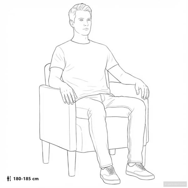 Sessel mit Armlehnen Weinrot 54 cm Samt