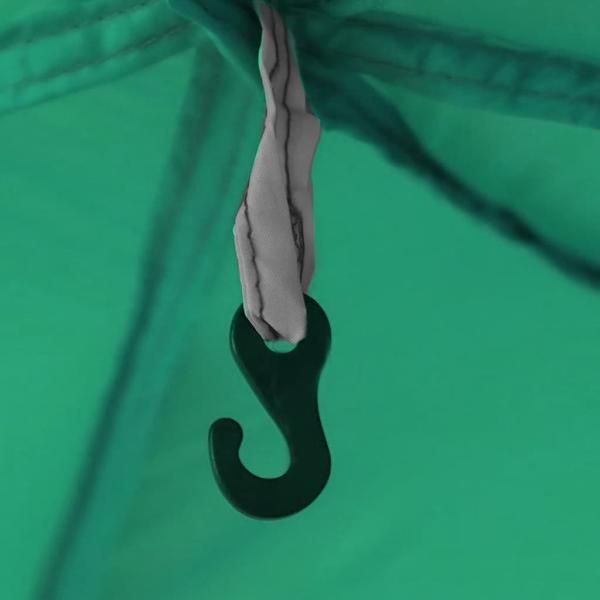 Partyzelt Seegrün Wasserdicht