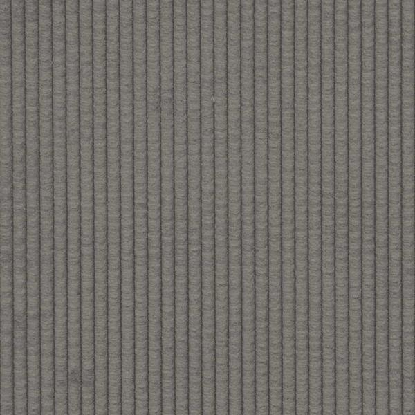 2-Sitzer-Sofa mit Chaiselongue L-Form Hellgrau 125 cm Leinen