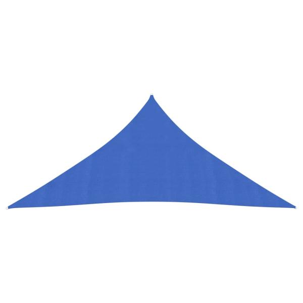 Sonnensegel 160 g/m² Blau 4x4x4 m HDPE