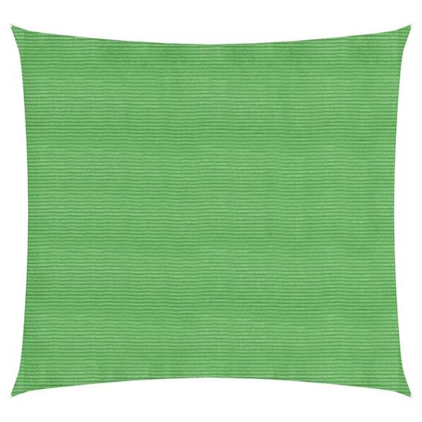 ARDEBO.de - Sonnensegel 160 g/m² Hellgrün 7x7 m HDPE