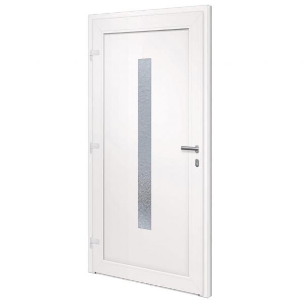 Haustür Anthrazit 98x200 cm PVC