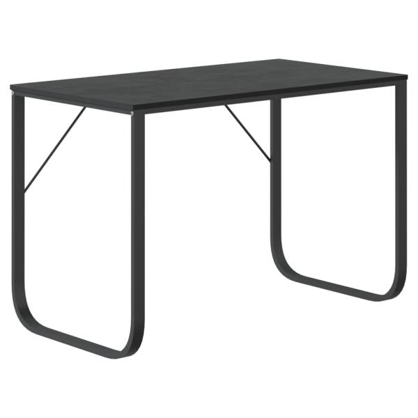 Computertisch Schwarz 110x60x73 cm Holzwerkstoff
