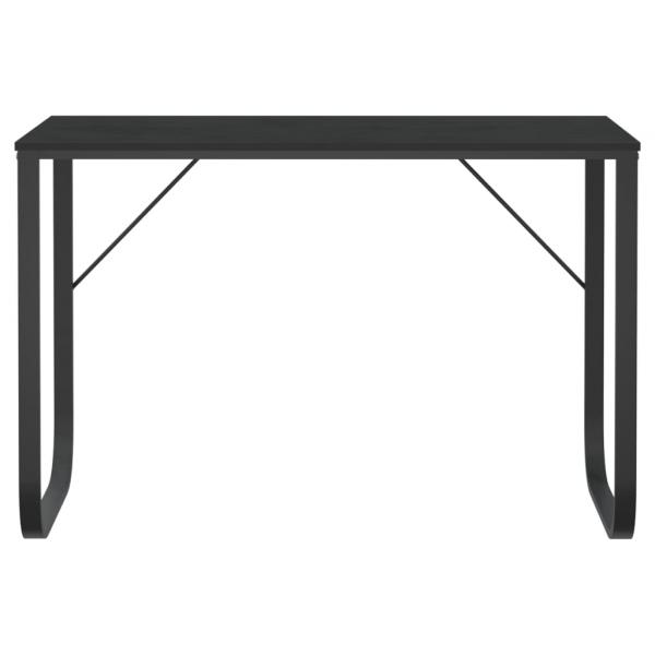 Computertisch Schwarz 110x60x73 cm Holzwerkstoff