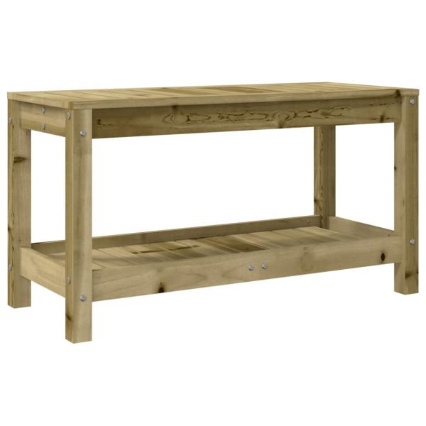 Gartenbank 82,5x35x45 cm Imprägniertes Kiefernholz