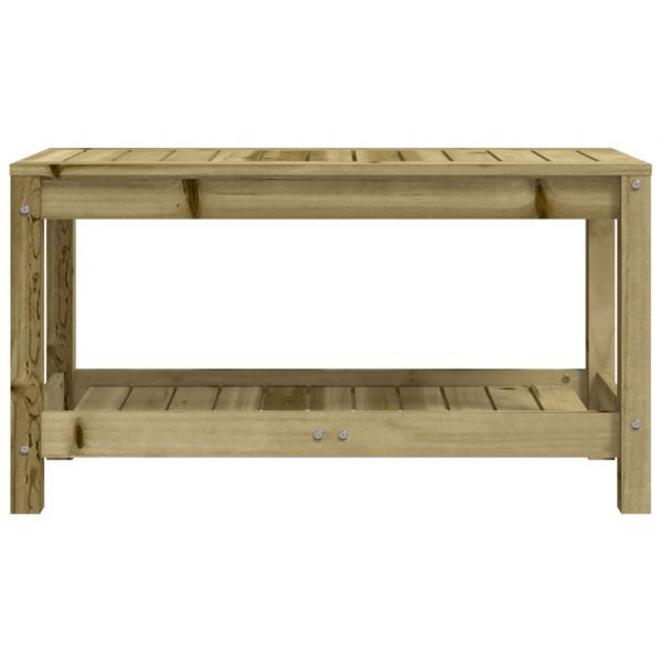 Gartenbank 82,5x35x45 cm Imprägniertes Kiefernholz