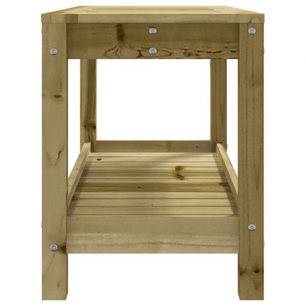 Gartenbank 82,5x35x45 cm Imprägniertes Kiefernholz