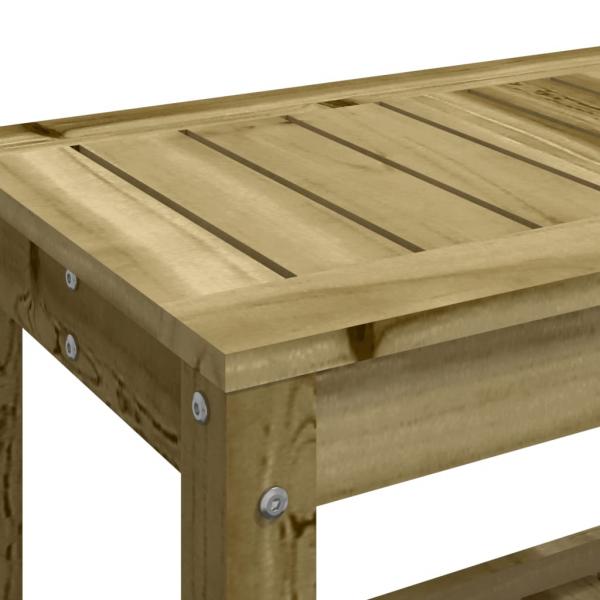 Gartenbank 82,5x35x45 cm Imprägniertes Kiefernholz