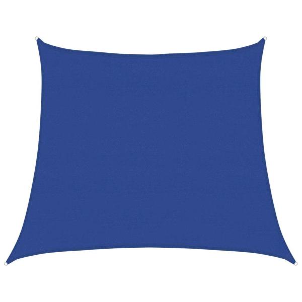 Sonnensegel 160 g/m² Trapezform Blau 4/5x4 m HDPE