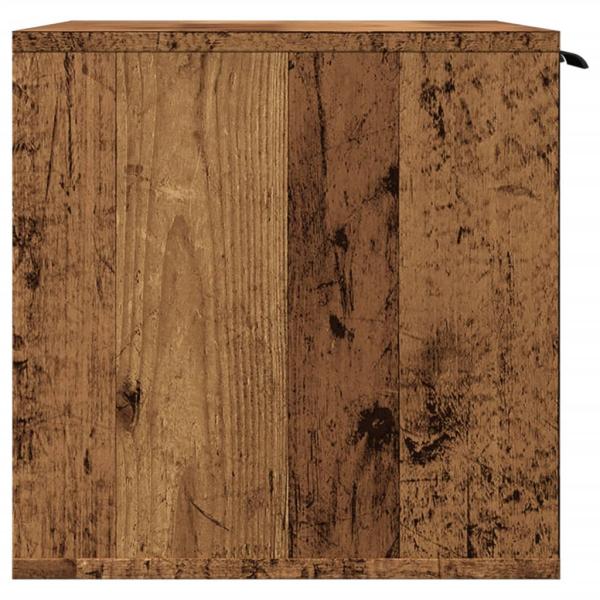 Katzenklo Altholz-Optik 80x50x45 cm Holzwerkstoff