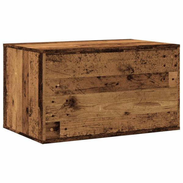 Katzenklo Altholz-Optik 80x50x45 cm Holzwerkstoff