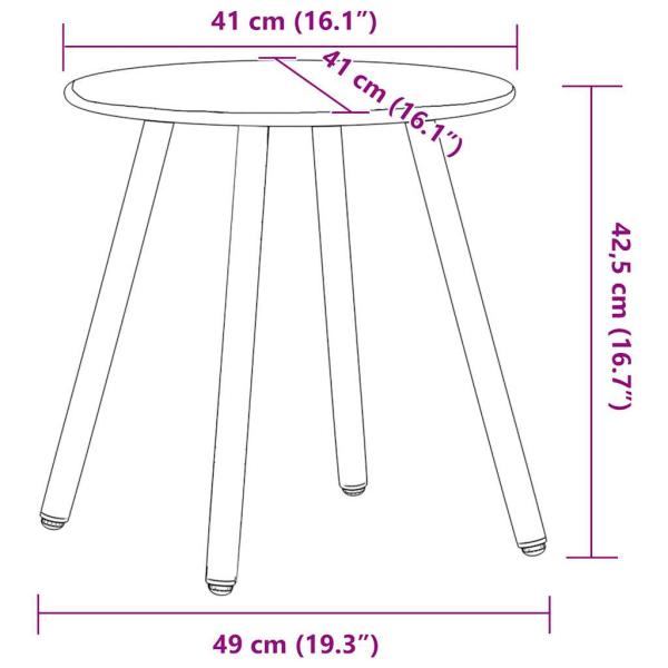 Gartenstuhl-Set 3-tlg. Schwarz Poly Rattan