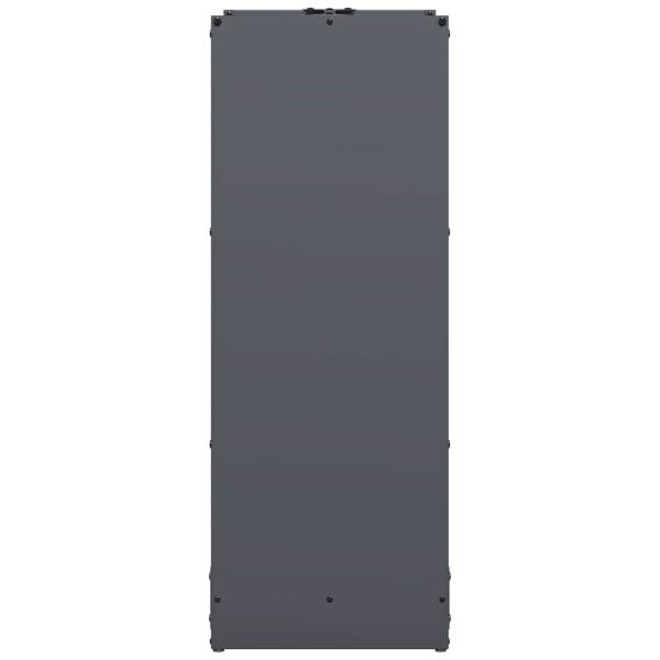 Brennholzregal Anthrazit 40x30x80 cm Kaltgewalzter Stahl