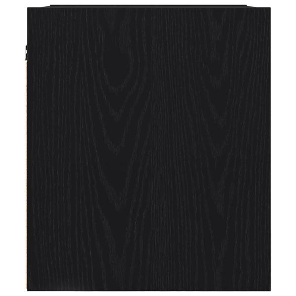 Wand-Nachttische 2 Stk. Schwarz 38x34x40 cm