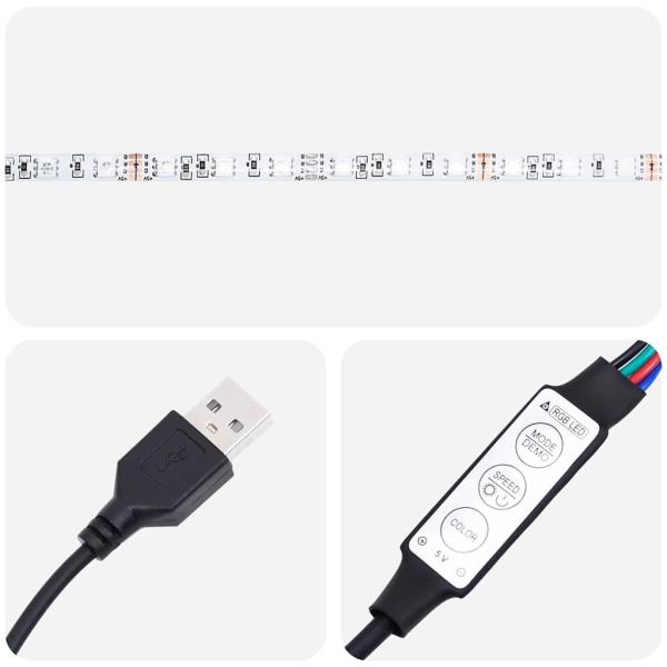 LED-Kopfteil mit Ablagen Schwarz Eichen-Optik 100x17x102 cm