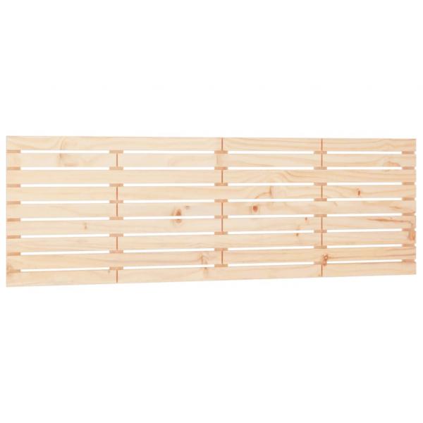 Wand-Kopfteil 206x3x63 cm Massivholz Kiefer