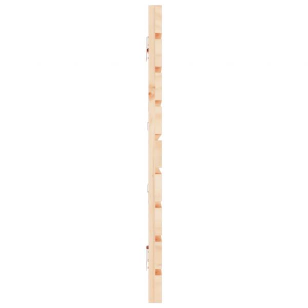 Wand-Kopfteil 206x3x63 cm Massivholz Kiefer