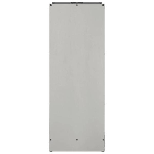 Brennholzregal 40x30x80 cm Edelstahl