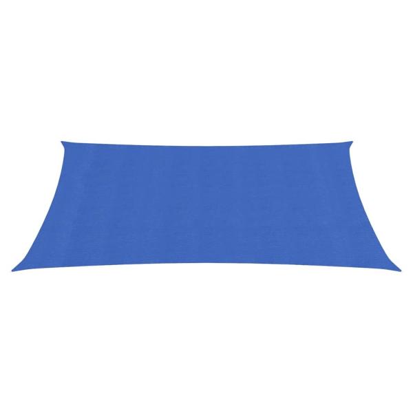 Sonnensegel 160 g/m² Blau 2x4,5 m HDPE