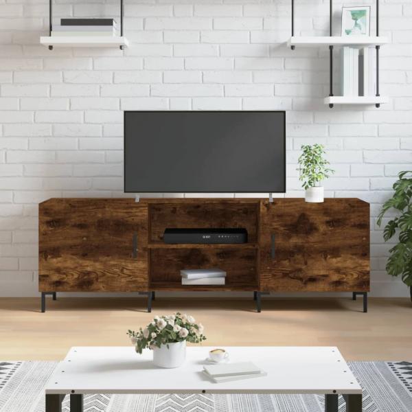ARDEBO.de - TV-Schrank Räuchereiche 150x30x50 cm Holzwerkstoff