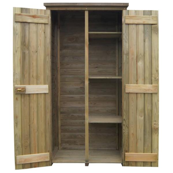 Geräteschuppen Kiefernholz 85×48×177 cm