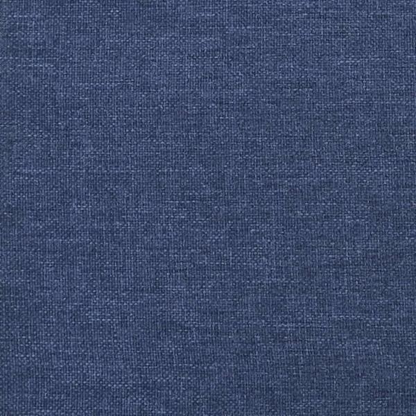 Schlafsofa 2-Sitzer Blau Stoff