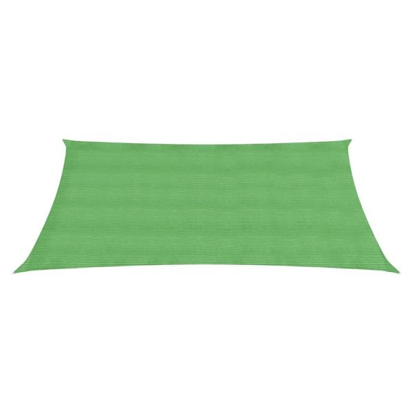 Sonnensegel 160 g/m² Hellgrün 6x7 m HDPE